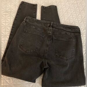 Sonoma Curvy Skinny Black Jeans Size 12R 5-Pocket Pants!